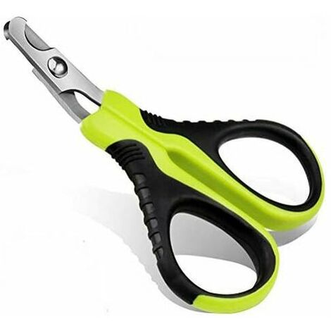 Professional Cat Nail Scissors Rabbits and Small Animals Cat Clippers Scissors Stainless Steel Curved Scissors Nail Clippers Cat