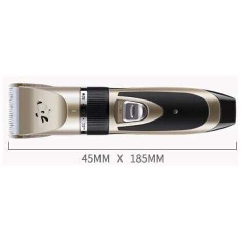 Professional Dog Clipper for Long, Thick Hair, Quiet, Rechargeable Electric Dog and Cat Clipper Kit