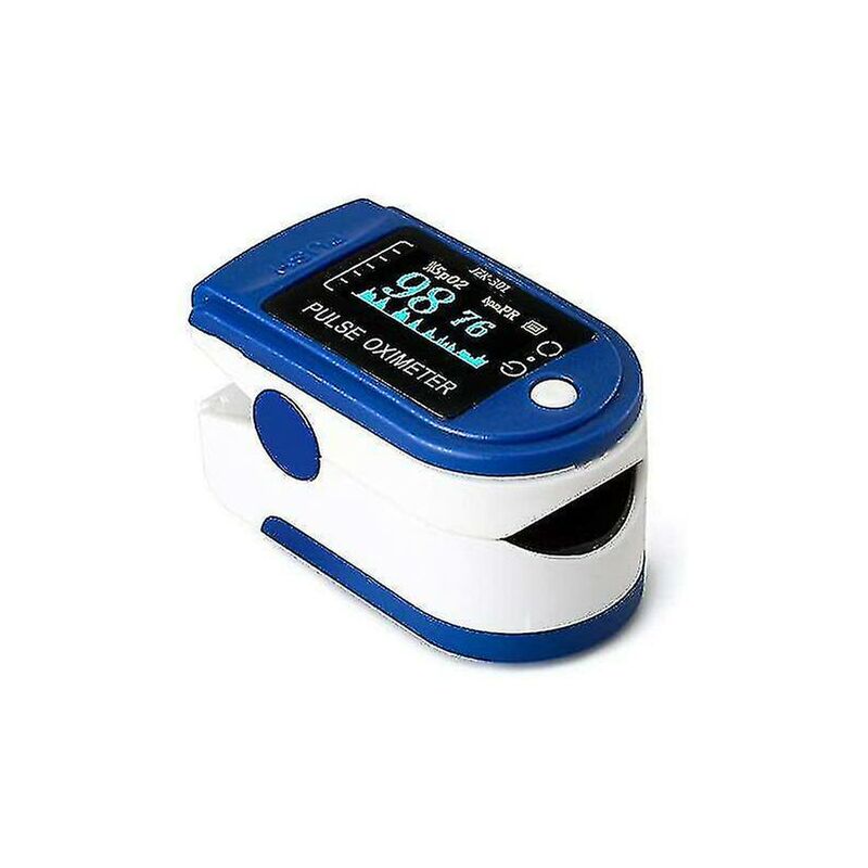 Crea - Professional Fingertip Oximeter, Portable Pulse Pulse Oximeter With Heart Rate Monitor For Measuring Spo2, Pr And Pi, For Home