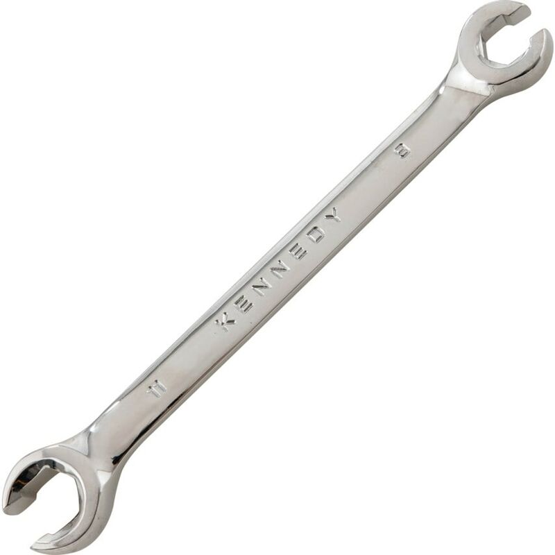 Pro 9 x 11mm Professional Flare Nut Ring Spanner - Kennedy