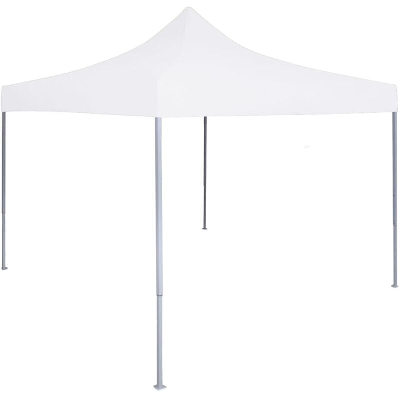 Professional Folding Party Tent 3x3 m Steel White Vidaxl