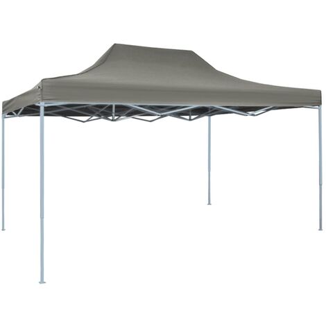 Professional Folding Party Tent 3x4 m Steel Anthracite vidaXL