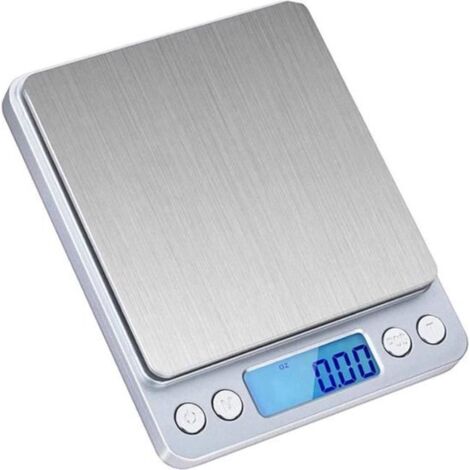 Professional-grade precision electronic scale - weighing range 0 to 3000 grams, accuracy 0.1 grams - LCD display