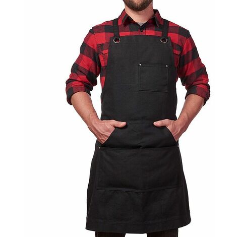 Professional Leather Welding Apron for Men, Durable Welding Apron with Flame Retardant and Blacksmith Protection 86 x 68 cm