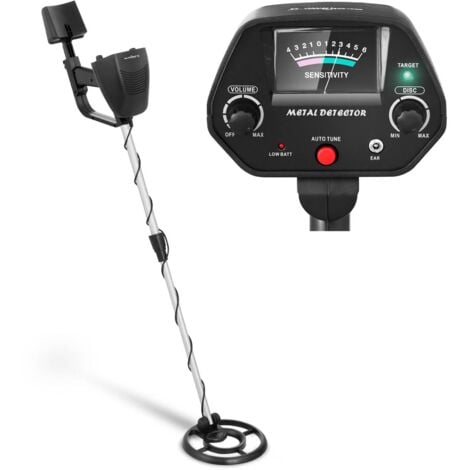 STEINBERG SYSTEMS Professional Metal Detector Pinpoint Treasure Hunt Waterproof 100 Cm/15 Cm