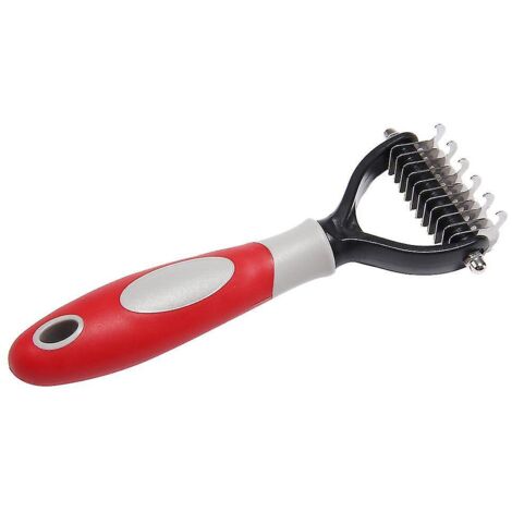 Professional Pet Double face Open Knot Rakes Peign Brush Dog Grooming Trimmer