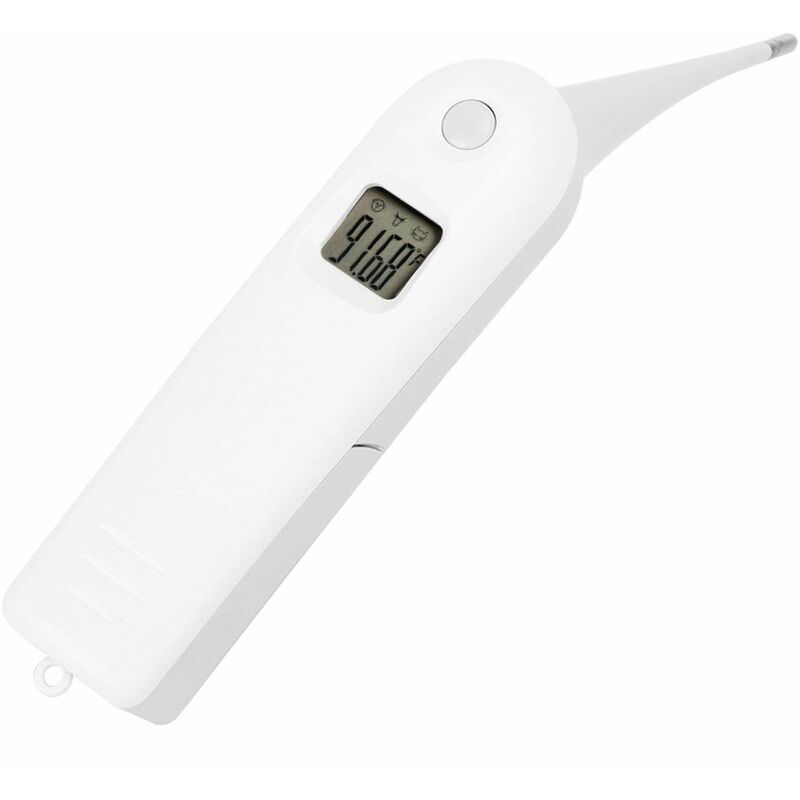 Professional Pet Vet Thermometer Fast Digital Vet Thermometer Pet Thermometer for Pig Cattle German Shepherd Horse (No Battery)