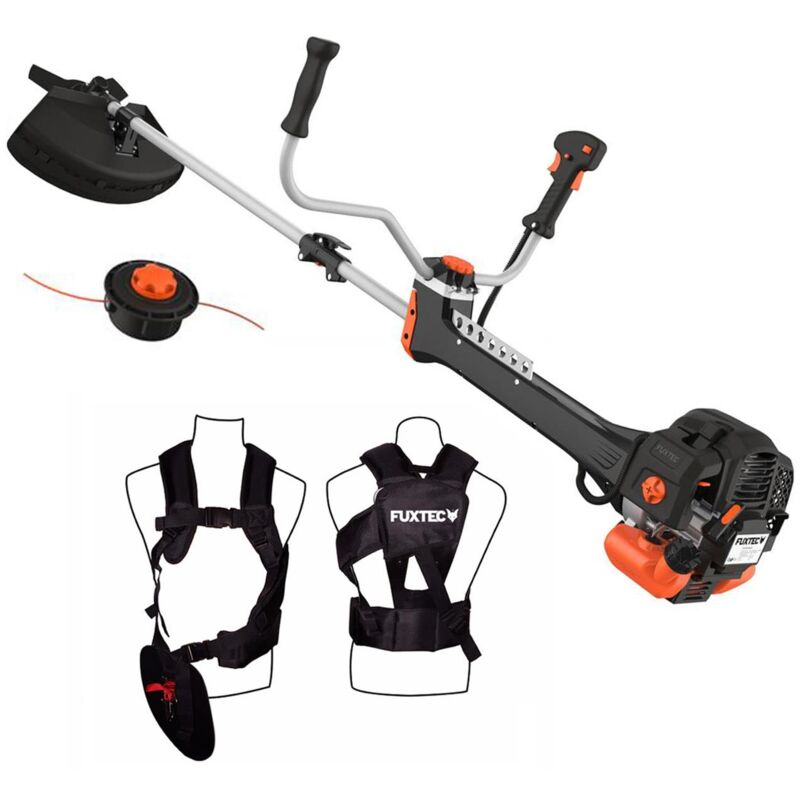 Professional Petrol 2in1 Power Brush Cutter - Grass Trimmer - Motor Scythe FUXTEC PS152