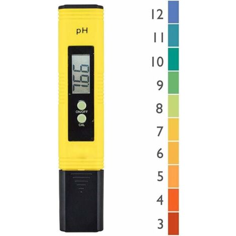 Professional pH tester, automatic calibration function, suitable for the measuring range of aquariums and swimming pools