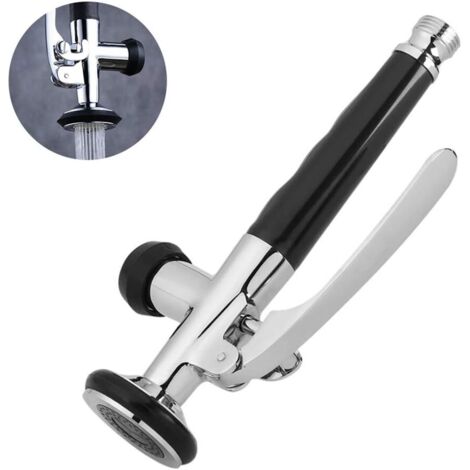 Professional Pull Down Faucet Spray Head for Kitchen, Pre-Rinse Faucet Attachment Sprayer for Bathroom Sink Faucet Replacement Part, Polished Chrome