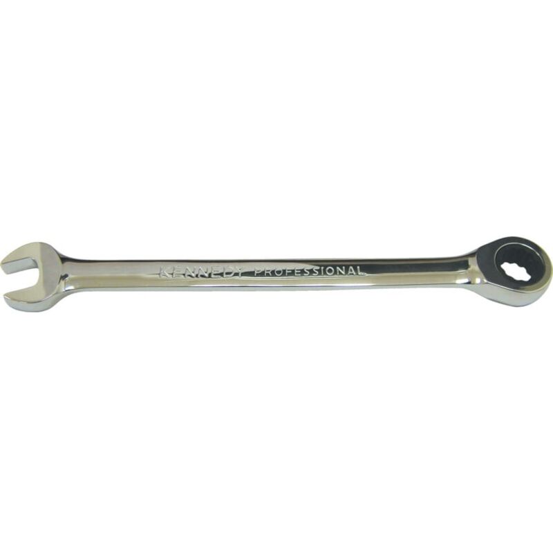 Imperial Combination Ratchet Spanner, Fixed Head, 7/16IN. - Kennedy-pro