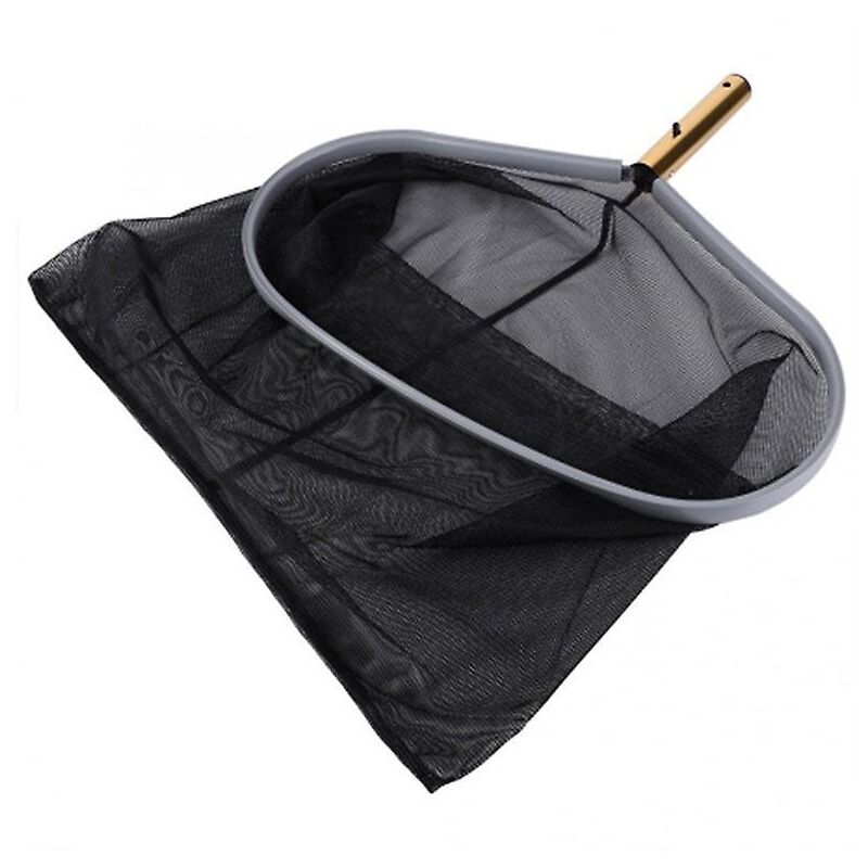 Filet de fond en aluminium renforcé professionnel, balai à mailles fines robuste, sac profond incassable pour le nettoyage