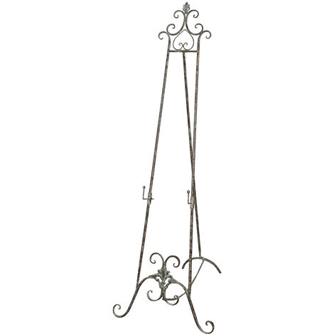 Professional Studio Easel Floor, Menu Holder, Tripod for Painting, Standing Easel, Iron Framework Picture Display Adjustable
