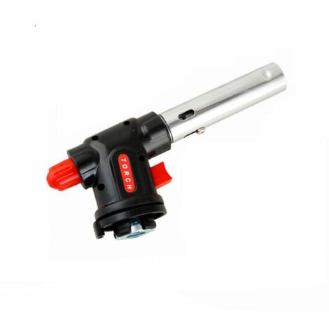 BENOBBY KIDS Professional Torche de Cuisson au Butane Allumage Automatique Lance-Flammes Soudure extérieure Soudage BBQ Gaz Torche culinaire, Fontainebleau