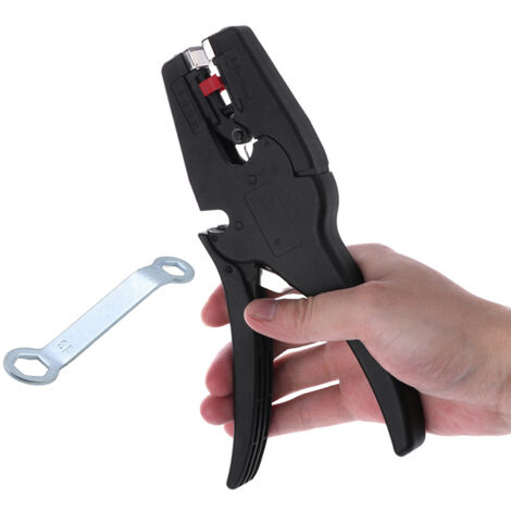 Professional Wire Stripper, Electric Cable Stripper, Wire Cutter, Multi-Tool Stripping Pliers Adjustable Precision, Comes with a 1013mm wrench