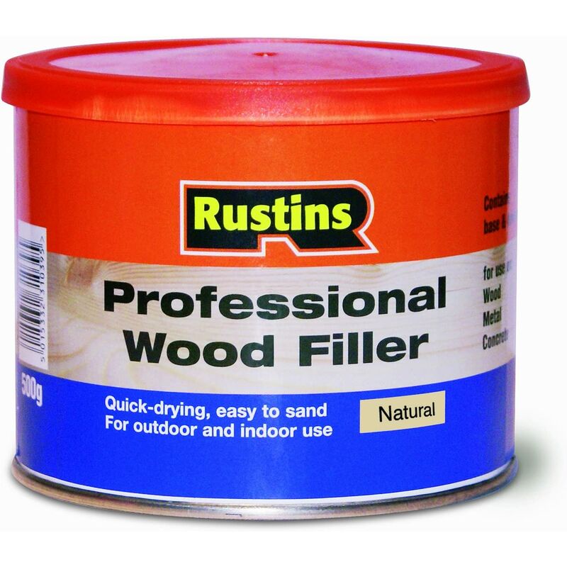 Professional Wood Filler - Natural 1KG - Rustins