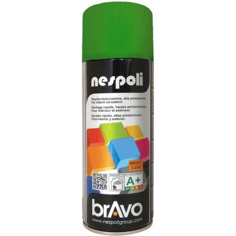 NESPOLI PROFESSIONELLE Acryl-Sprühfarbe klassisch glänzend tannengrün - 400ml