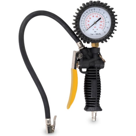 POWERPLUS Professionelle Aufblaspistole mit Manometer