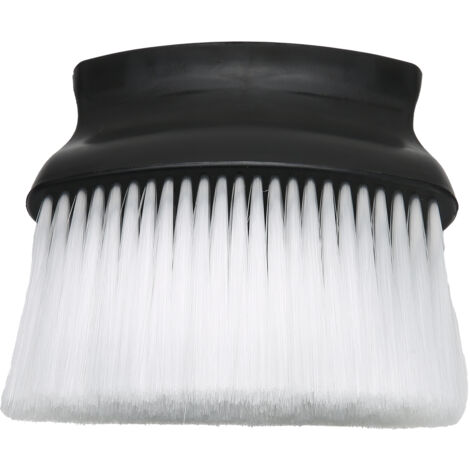 Professionelle Friseurbürste – Entfernt sanft Nackenhaare – Ideal für Friseure – Weiß