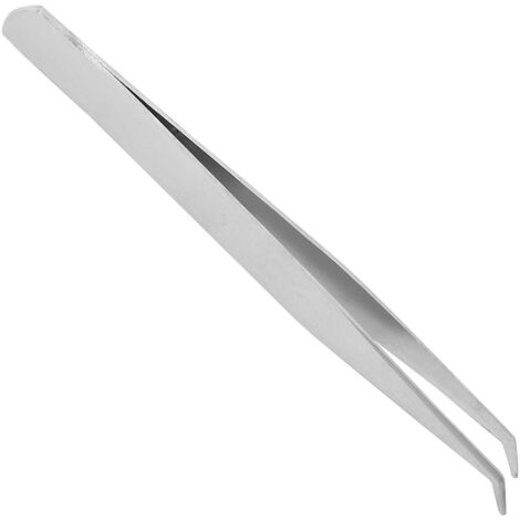 Professionelle gebogene Wimpernpinzette aus Edelstahl zum Anbringen von Wimpernverlängerungen