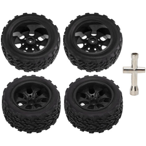professionelle Gummireifen für RC-Trucks, kompatibel mit HSP 94111 94188 94108 und 1/10 HPI Modellen.