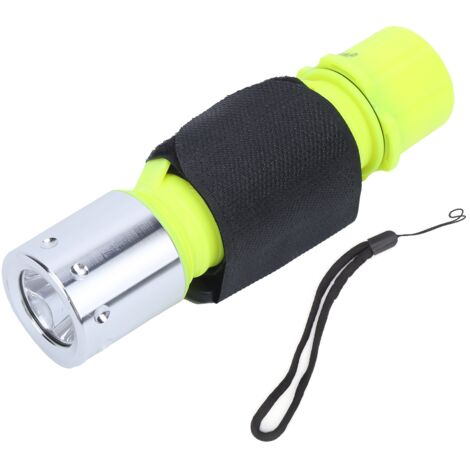 Professionelle LED-Tauchlampe, IPX8 wasserdicht, wiederaufladbar, tragbar