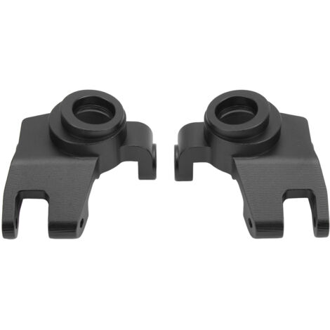 Professionelle Lenkbuchse aus Aluminiumlegierung für ferngesteuerte Fahrzeuge im Maßstab 1:6, Axial SCX6, schwarz