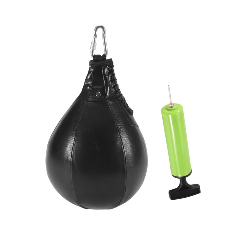 Image of Professionelle SandsäCke Boxsack Speedbag Training Fitness Boxen ZubehöR, Schwarz