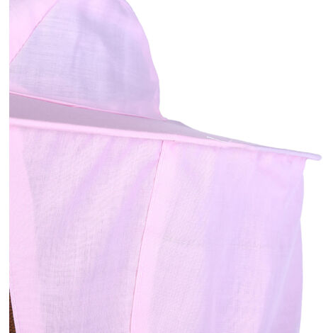 Professionelle Schutzkleidung für Imker [Jacke] – Imkerausrüstung – Material: Polyester, Farbe: Rosa, Erwachsenengröße – Bequem und sicher