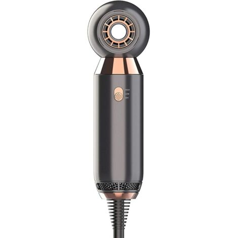 Professioneller 800-Watt-Ionen-Haartrockner, kompakt und leise für Reisen, zwei Heizstufen für Frauen und Männer