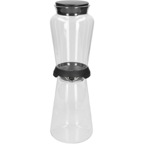 Professioneller 900-ml-Kaltbrühfilter aus Borosilikatglas für selbstgemachten Kaltbrühkaffee
