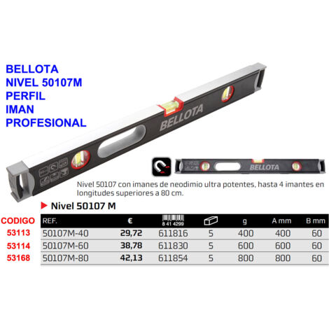 Professioneller Acorn 50107M-80 Profilmagnet