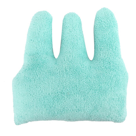Professioneller, antihaftbeschichteter Fingerspreizer für die Handpflege – Einheitsgröße, hellgrün