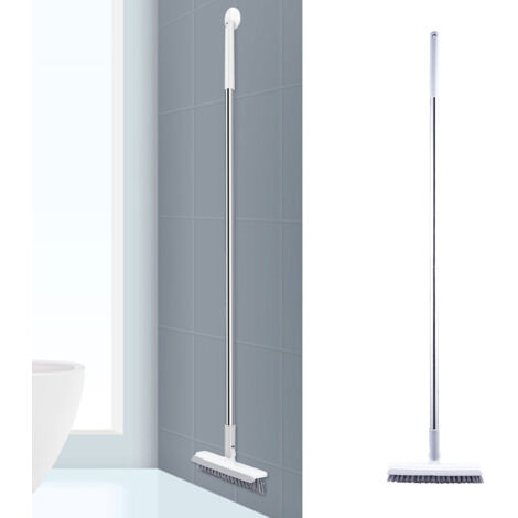 Professioneller Bodenwischer, V-förmiger Wischmopp mit langem Stiel für Bad und Küche, hochwertige Materialien, sparsames Design