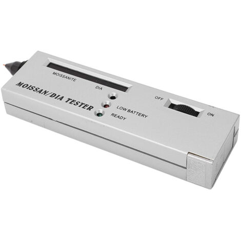 Professioneller Diamant- und Moissanit-Tester mit LCD-Bildschirm und LED-Anzeige – Schmuckprüfgerät