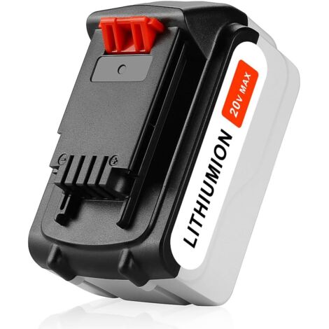 Professioneller Ersatzakku für Black & Decker LBXR20 LBXR20-OPE LB20 LBX20 LBX4020 LB2X4020-0PE (20 V, 4,0 Ah, 80 Wh, 3000 mAh)