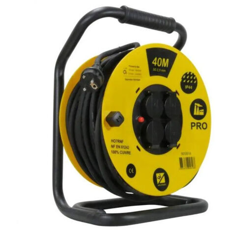Professioneller Kabelaufroller 40M in 3G2.5 mm2.