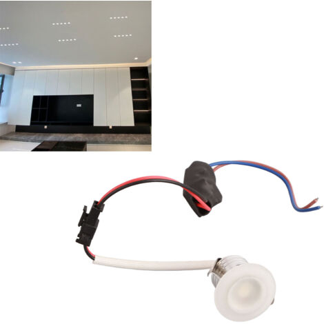 Professioneller LED-Einbaustrahler für Wohn- und Esszimmer, runde Form, warmweißes Licht 3000K, AC85-265V