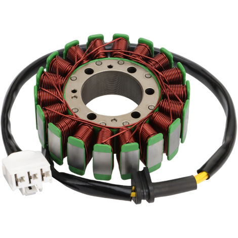 Professioneller Reparatursatz für das Ladesystem der Honda CBR600RR (2003–2006) (3-teilig): Statorspule + Papierdichtung + Gleichrichter  Kompletter Reparatursatz für Motorrad-Magnetzünder