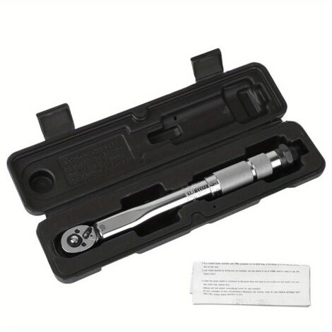 Professioneller verstellbarer Drehmomentschlüssel 1/4" Steckschlüssel Handwerkzeug