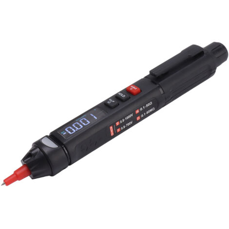 Professionelles 3-in-1-Stiftmultimeter – AC/DC-Spannungsprüfer, hochpräziser Widerstandsmesser mit LCD-Bildschirm