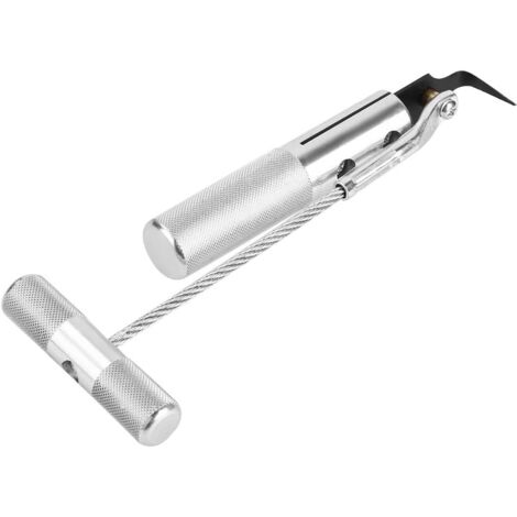 Professionelles Windschutzscheiben-Entfernungswerkzeug, Windschutzscheiben-Werkzeug, Aluminiumlegierung, Auto-Windschutzscheibenglas-Entfernungs-Schneidwerkzeug, Silber