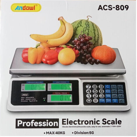 Professionnel Budget Digital De Cuisine Max. 40kg Acs-809