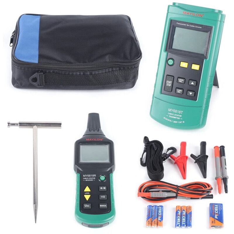 Professionnel Câble Testeur Tracker Finder Fil Court-Circuit Disjoncteur Défaut Detekto My6818 Ac/Dc 12-400 v