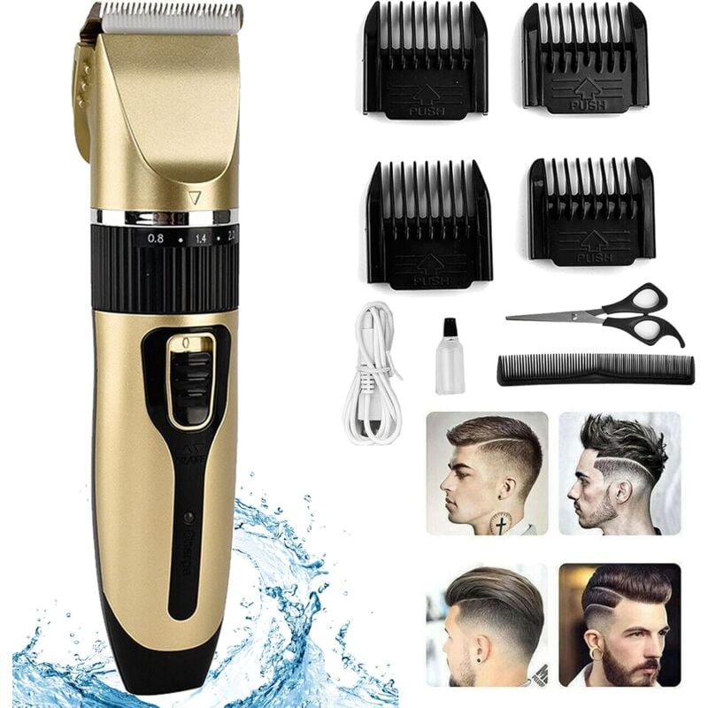 Professionnel hommes enfants tondeuse à cheveux pet usb charge