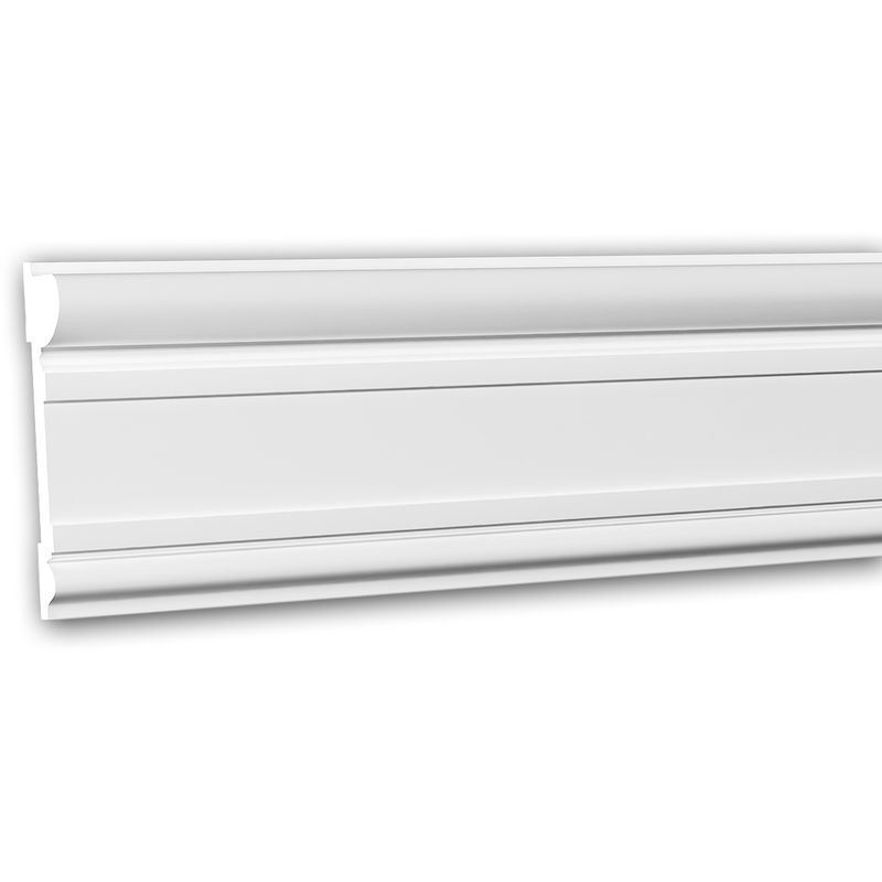 Panel Moulding 151345 Profhome Dado Rail Decorative Moulding Frieze Moulding Neo-Classicism style white 2 m