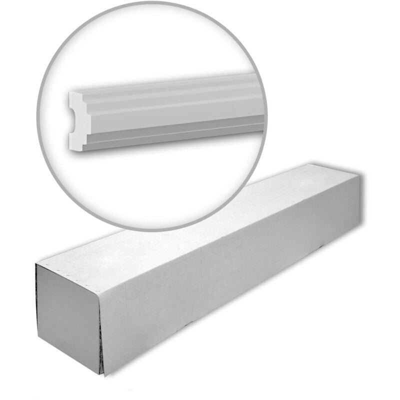 Profhome 651810-box 1 carton 36 pièces Cimaise Frise design moderne 72 m