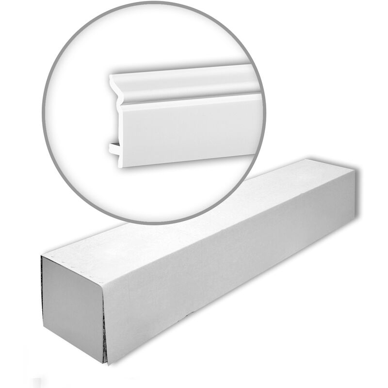 Profhome Decor - Profhome 653107 1 Box 12 pieces Skirting 24 m