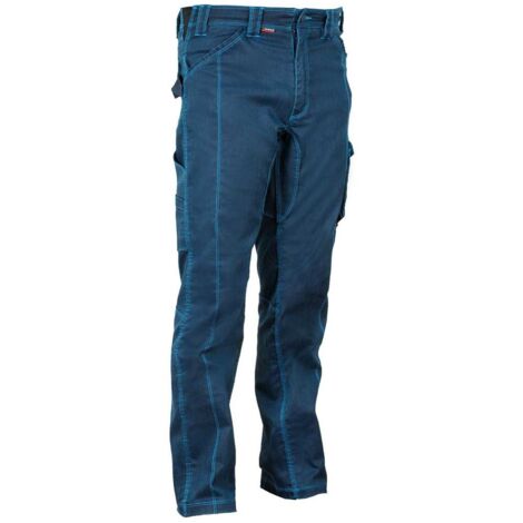 Profi Arbeitshose Jeans Cofra blau 44