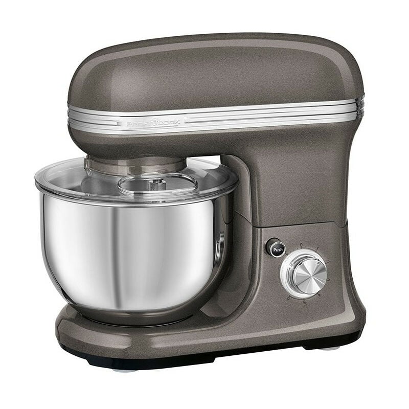 Proficook - Robot pétrin multifonction 1200W vintage pc-km 1197 Anthracite